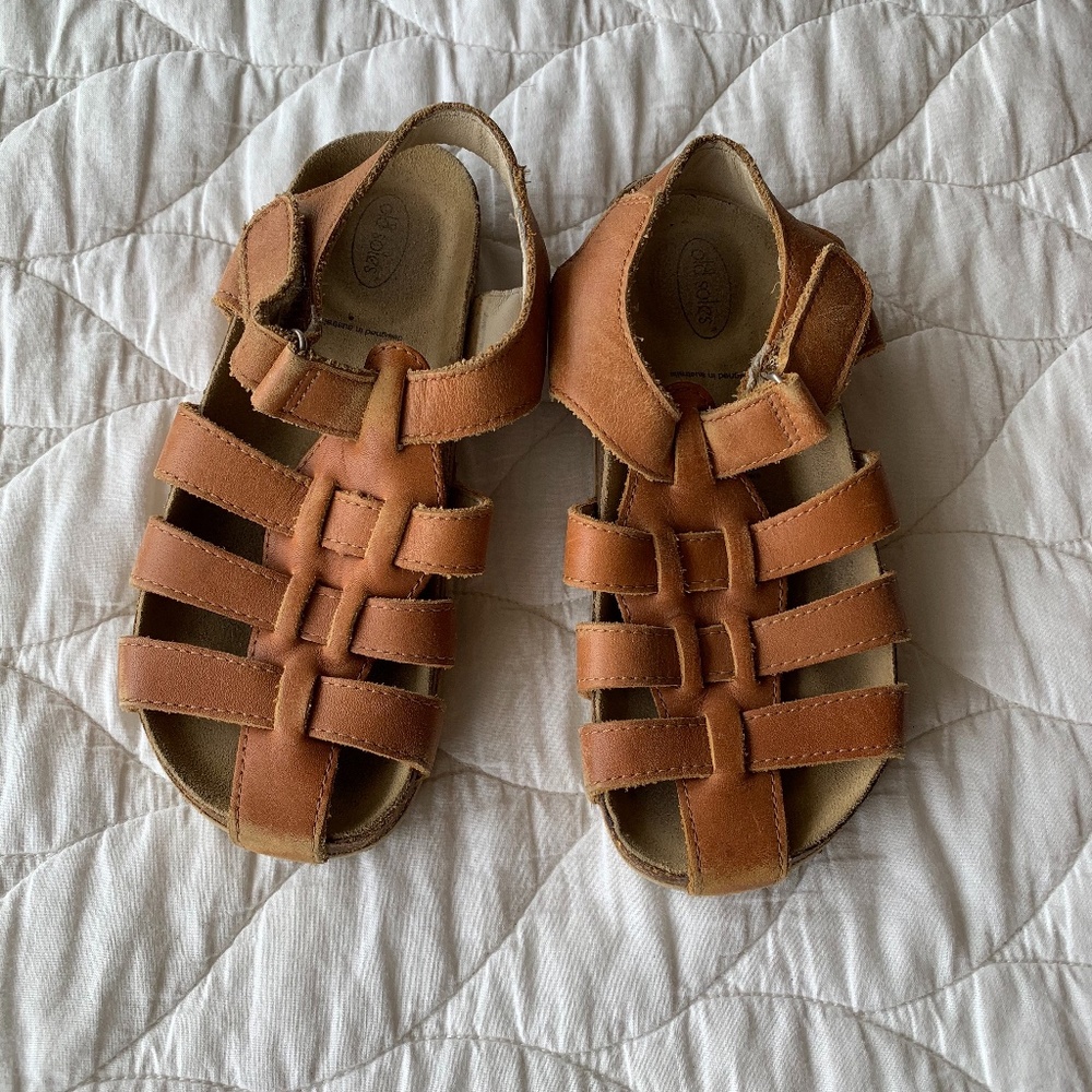 Old Soles Brown leather sandals